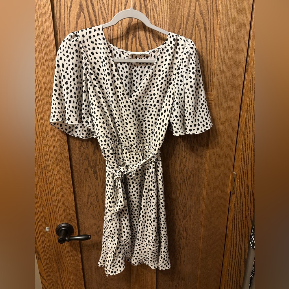 Leopard print dress